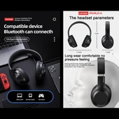 Lenovo TH10 Kablosuz Bluetooth Oyuncu Kulaklığı Beyaz - 7