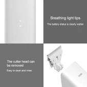 Xiaomi Enchen Boost Akıllı Hızlı Şarjlı Elektrikli Saç Kesme Makinesi Beyaz - 4