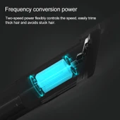 Xiaomi Enchen Boost Akıllı Hızlı Şarjlı Elektrikli Saç Kesme Makinesi Beyaz - 9