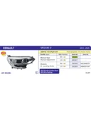 ON FAR SOL MEGANE IV JOY MODEL LEDLI KROM CERCEVELI 1620 MOTORLU - 1