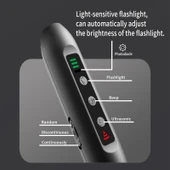 Tsattine N10 Ultrasonik Köpek Kovucu LED Güç Göstergeli ve El Fenerli - 2