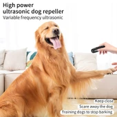 Tsattine N10 Ultrasonik Köpek Kovucu LED Güç Göstergeli ve El Fenerli - 7