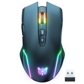 ONIKUMA CW905 Kablosuz RGB Aydınlatmalı Siyah Mouse - 1