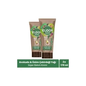 ELİDOR  ONARICI SÜPER SAÇ BAKIM KREMİ AVOKADO VE ÜZÜM ÇEKİRDEĞİ YAĞI 170 ML - 1