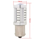2li 1156 BA15S 16.5W 1155LM 33 LED SMD 5630 Kırmızı Araç Fren Lambası Ampulü DC12V - 6