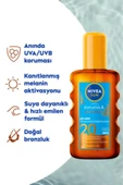 Sun Güneş Koruyucu Ve Bronzlaştırıcı Vücut Yağı 200ml, Spf20, Uva Uvb Koruması, Doğal Bronzluk - 2