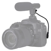 20cm 3.5mm Erkekten Dişiye Siyah Mikrofon Uzatma Kablosu - 6