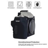 FUJIFILM X-T200 Uyumlu Siyah Yumuşak Silikon Koruyucu Kılıf - 4