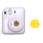 Fujifilm Instax Mini 12 Uyumlu 4'ü 1 Arada Renkli Kamera Filtresi - 4