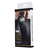 RST-7004 LCD Ekran Zaman Atlamalı İntervalometre Deklanşör Kumandası N8 Kablo ile Siyah Nikon Uyumlu - 8