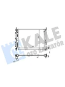MOTOR SU RADYATORU KIA RIO 4 1.4 17= ; STONIC 1.4 LPG/CVVT 17= (AT) [BRAZING] [500X376X16] - 1
