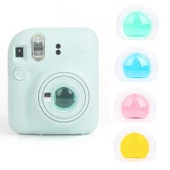 Fujifilm Instax Mini 12 Uyumlu 4'ü 1 Arada Renkli Kamera Filtresi - 1