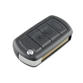 Land Rover Range Rover Sport ve Range Rover 2006-2011 Uyumlu 3 Butonlu Katlanabilir Anahtar Kılıfı - 3