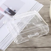 FUJIFILM Instax Mini 90 Uyumlu Şeffaf Kristal Koruyucu Kılıf ve Ayarlanabilir Askı - 4