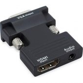 PrimeX PX-1245S HDMI to VGA + Ses Çevirici (VGA in Projeksiyon veya Monitöre Takılır) thumbnail 1