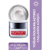 LOreal Paris Revitalift Filler Yoğun Dolgunlaştırıcı Yaşlanma Karşıtı Gündüz Kremi 50ml - Hyaluronik Asit 3432 - 1