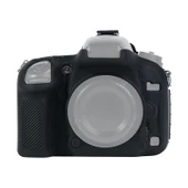 Nikon D600 D610 Uyumlu Siyah Yumuşak Silikon Kamera Kılıfı - 1