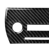 Lexus NX200 200t 300h 2014 2021 Karbon Fiber CD Panel Dekoratif Sticker - 3