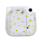FUJIFILM Instax Mini 11 9 8 Uyumlu Şeffaf PVC Sert Kamera Çantası Omuz Askılı - 3