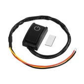 Jtron Araba DIY Anahtar Yapıştırıcı Tip Düğme Anahtarı Çift Taraflı Bantlı OFF ON DC 12V 200mA Model 4 Düğme - 4
