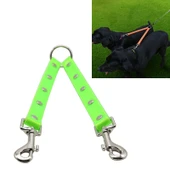 TPU Malzemeli Çiftli Düğümsüz Köpek Gezdirme Tasması 25 cm Yeşil - 1