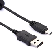 Casio EX S600 Dijital Kamera USB Kablosu Siyah - 1