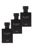 DEFACTO ERKEK BLACK PARFÜM 50 ML 3’LÜ SET - 1