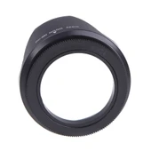 52mm Vida Montajlı Kamera Lens Hood Siyah - 4