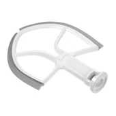 KitchenAid 5QT Kase Kaldırma Stand Mikser için Plastik Düz Karıştırıcı Paddle Silikon Kenarlı Model KA-5BL - 2