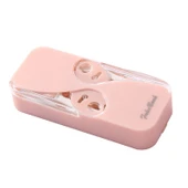 FukuBook Taşınabilir Mini Otomatik Açılıp Kapanan Diş İpi Kutusu Pembe - 1