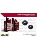 LED FAR MONTAJ ADAPTORU H7 HYUNDAI TUCSON 2018(L16 - 1