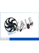KONTROL UNITELI RADYATOR FANI 300W 300MM SOL Q7 0715 TOUAREG CAYENNE 0310 BRJ BAC BLE - 1