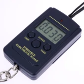 10g Hassas Mini Dijital Balık Tartısı Seyahat Taşınabilir Kancalı Elektronik Mutfak Tartı 40kg Kapasiteli Işıksız - 3