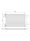 KLIMA RADYATORU P308 P3008 P508 P5008 PARTNER EXPERT TRAVELLER  1.5 1.6 2.0 BLUEHDI / COMBO E GRANLA - 1