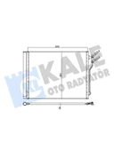 KLIMA RADYATORU BMW F07 F10 F11 F18 N20 - 1