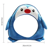 Bebek Araba Koltuğu Ayna Oyuncağı Penguen Model 35x23.5 cm - 3