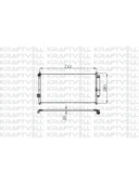 KLIMA RADYATORU NISSAN XTRAIL BENZINLI - DIZEL 2001 - 2007 - 1