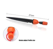 Bahçe Ayarlanabilir Otomatik Sulama Cihazı Mikro Püskürtme Damla Sulama 21 cm Turuncu - 5