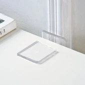 4'lü Şeffaf Çamaşır Makinesi Silikon Ped Titreşim Önleyici Kaymaz Darbe Emici 70x70mm - 4
