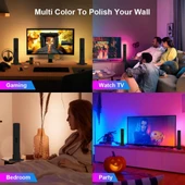 ZM-021 Müzik Senkronizasyonlu LED Bar Ortam Işığı TV Tuya Masaüstü Atmosfer Lambası - 6