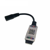 Mini RGB Bluetooth Led Şerit Kontrol Cihazı Siyah - 4