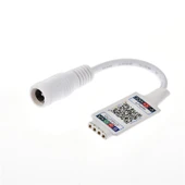Mini RGB Bluetooth Led Şerit Kontrol Cihazı Siyah - 2