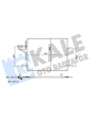 KLIMA RADYATORU KONDANSER FORD KUGA I 07 14 2.0 TDCI  BRAZING (AL/AL) 620X468X16 - 1