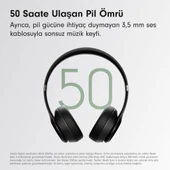Beats Solo 4 Mat Siyah Kulak Üstü Bluetooth Kulaklık Teşhir - 4