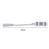 Mini RGB Bluetooth Led Şerit Kontrol Cihazı Siyah - 6