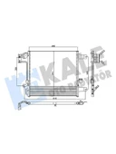 KLIMA RADYATORU JEEP WRANGLER 3 2.8 CRD 07 OTOMATIK - 1