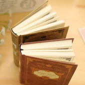 64K Küçük Cep Boyu Vintage Defter El Kapaklı Büyülü Formüller Cepli Planlayıcı Günlük Seyahat Notu A5 Yeşil - 5