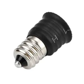 10lu Beyaz E12den E14e LED Lamba Adaptörü Soket Dönüştürücü - 3