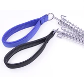 Orta Büyük Evcil Köpekler İçin Mavi Süngerli Yaylı Tasma 3mmx40cm - 4