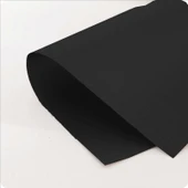 Gazlı Fırın Yüzeyi Ultra İnce Elyaf Malzeme Ocak Koruyucu Temizlik Pedi 27x27 cm 0.2 mm Siyah - 3